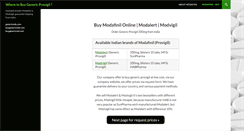 Desktop Screenshot of modafinil-buy.com